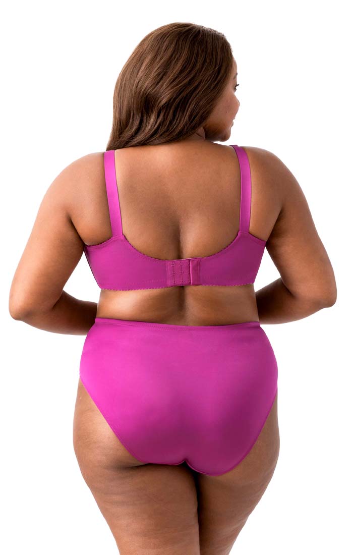 Make It Lace Panty back 3503 Fuchsia