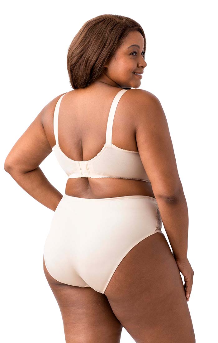 Smooth Curves Softcup Bra back 1803 Beige