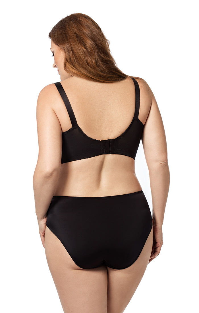 Make It Lace Panty back 3503 Black