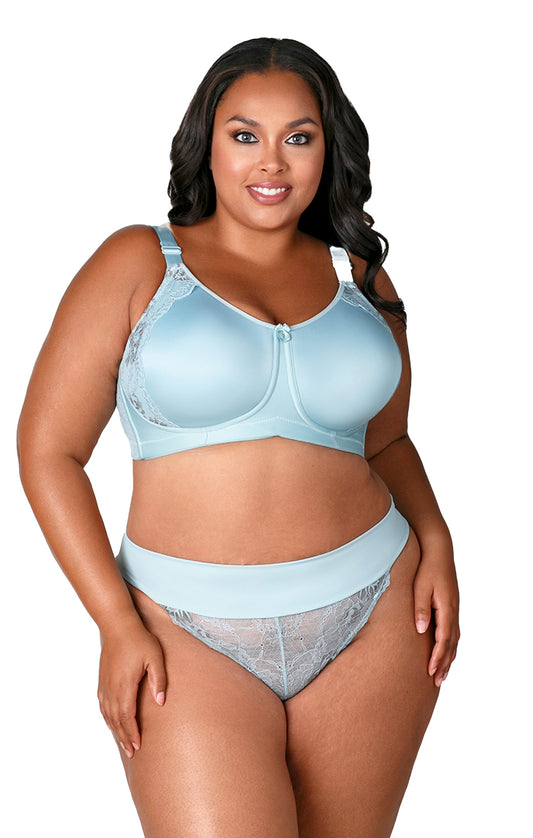 Fancy Smooth Curves Softcup Bra 1903 Aqua Sky