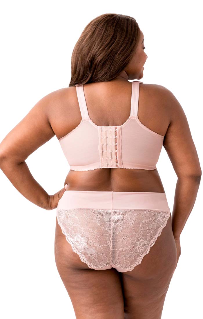 Simple Curves Softcup Bra back 1505 Dusty Rose