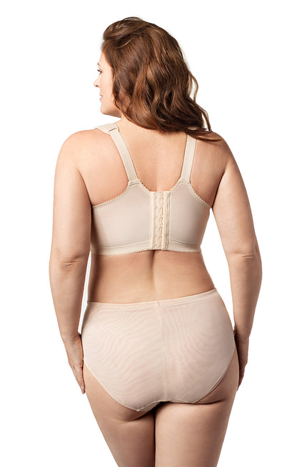 Simple Curves Softcup Bra back 1505 Beige