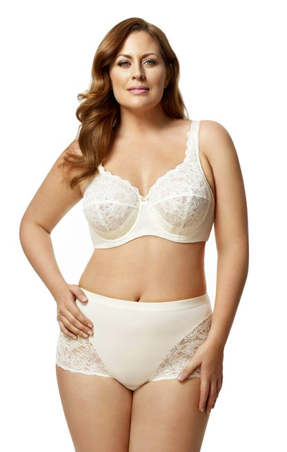 Lacey Curves Underwire Bra 2311 Ivory