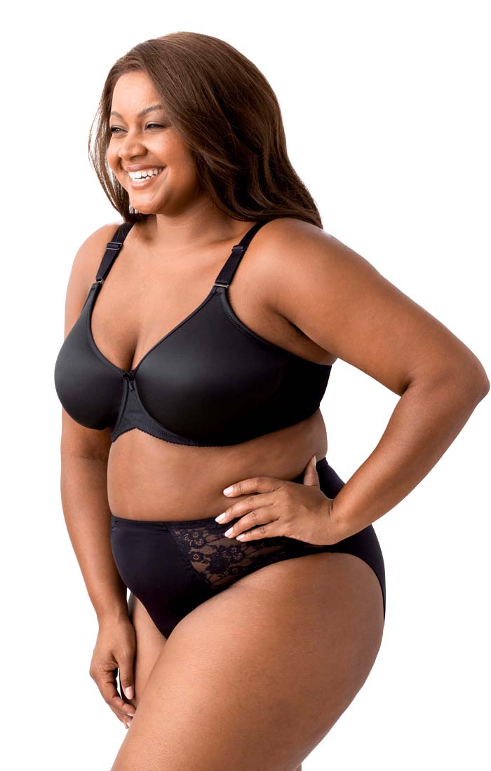 Smooth Curves Underwire 2411 Black