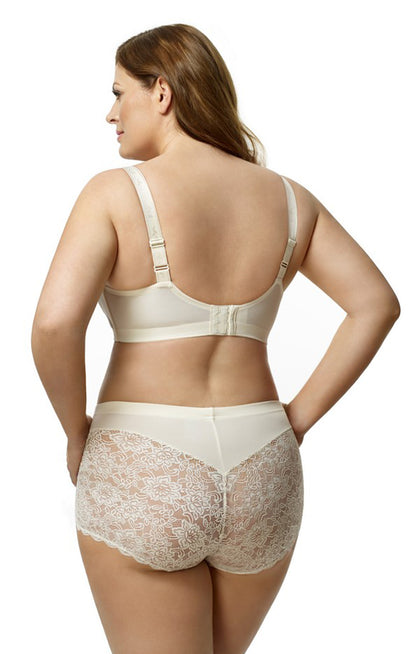 Lacey Curves Cheeky Panty back 3311 Ivory